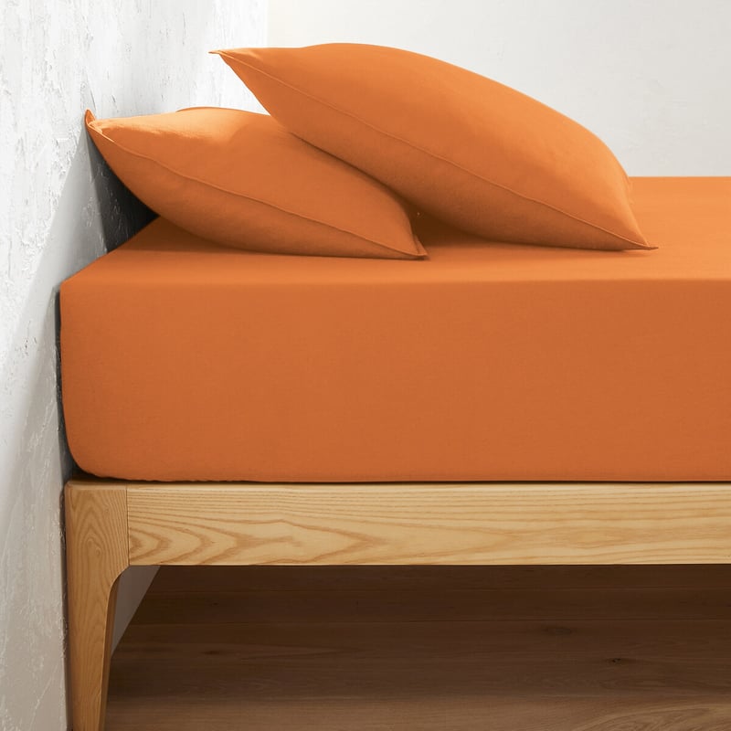 La Redoute Interieurs Fixleintuch Clara Aus Baumwollflanell, Steg 30 Cm