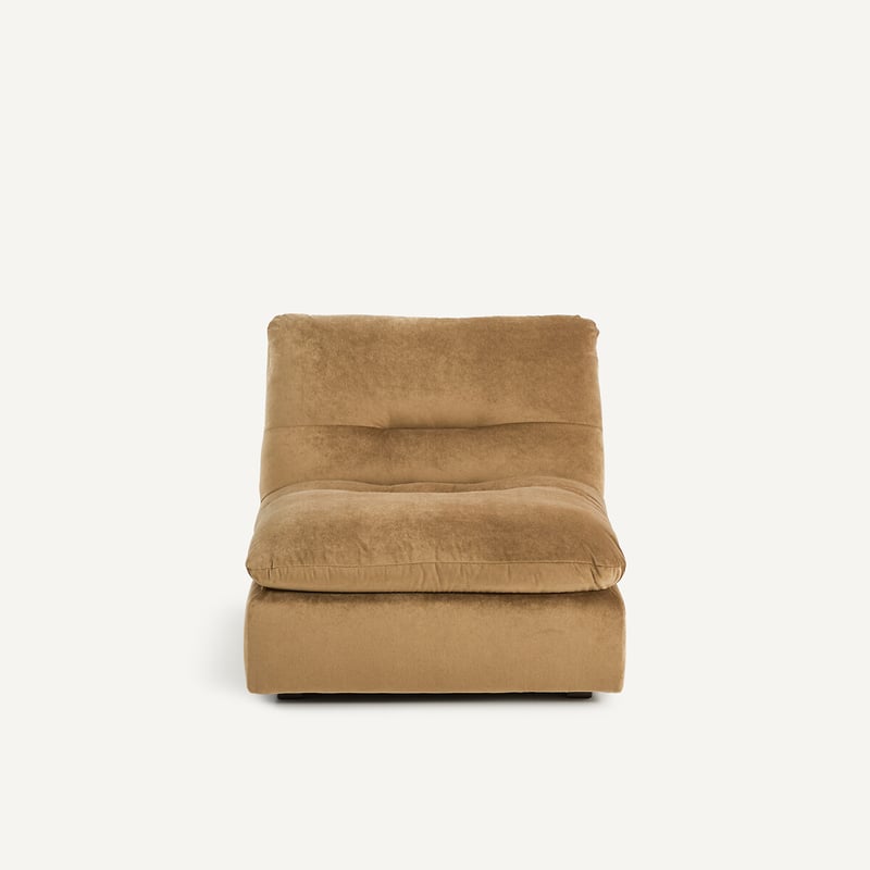 Am.pm Modularer Sessel Aus Leinenvelours, Giuliano