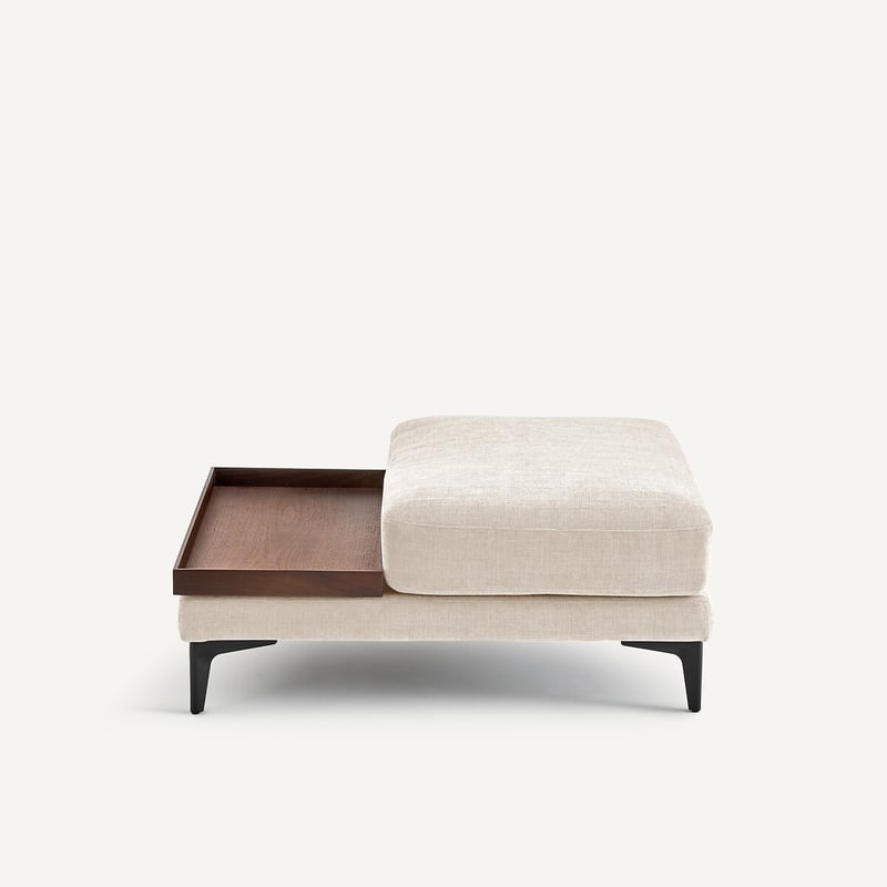 Emmanuel Gallina X Am.pm Fussstütze Mit Ablage, Polyester Baumwolle, Moderniste, Design Emmanuel Gallina
