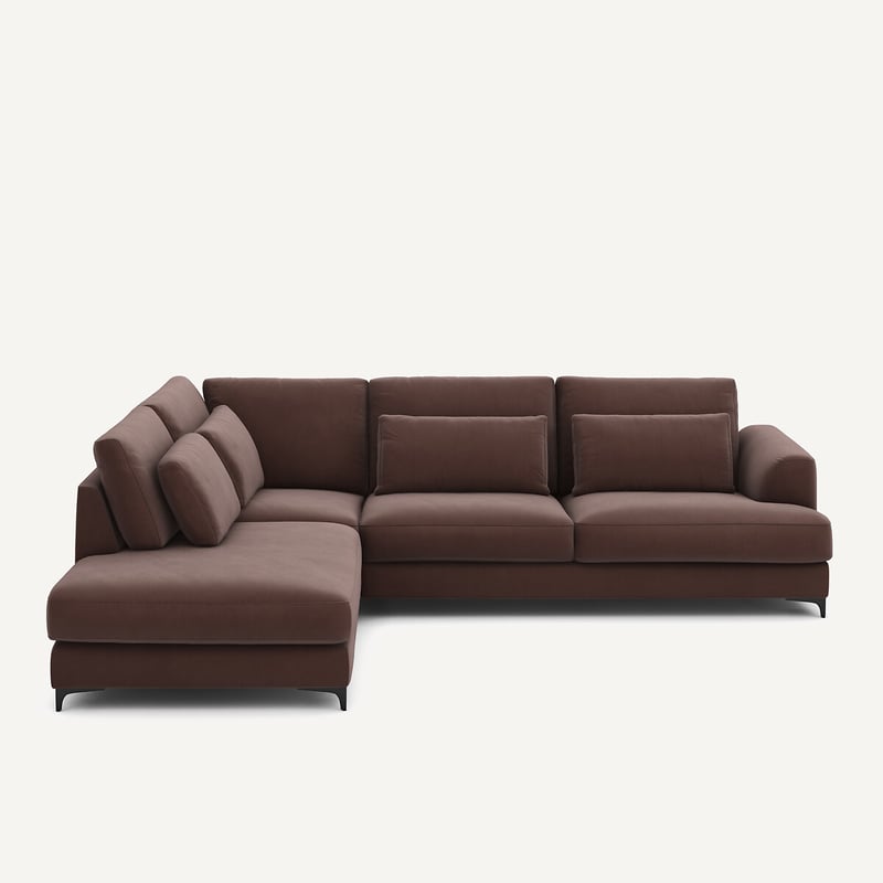 Am.pm Sofa, Linke Ecke, Umwandelbar, In Leinenvelours, Marsile