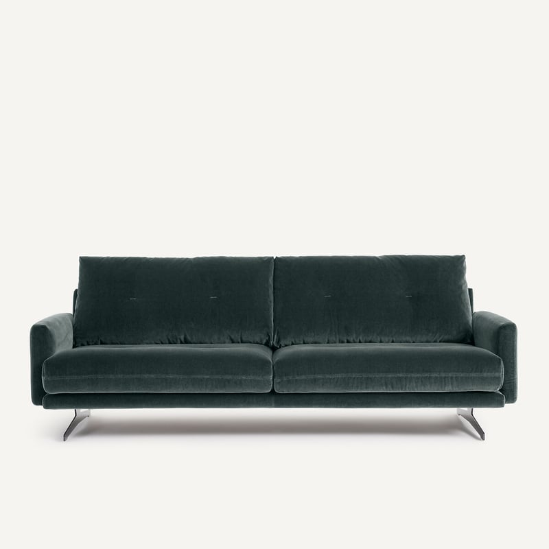 Am.pm Sofa Aus Samt, Delicato