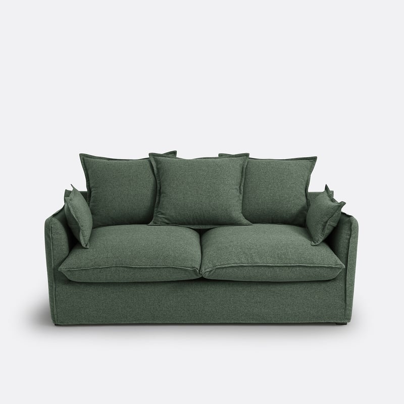 2- Oder 3-sitziges Schlafsofa Odna, Mit Abenehmbarem Bezug, Aus Polyester