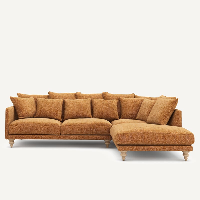 Am.pm Ecksofa Aus Baumwolle Mit Armierung, Lazare