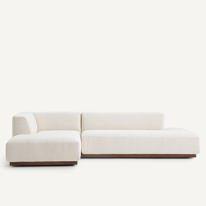 Am.pm Xl-ecksofa Jacopo Mit Ecke Links, Chenillesamt