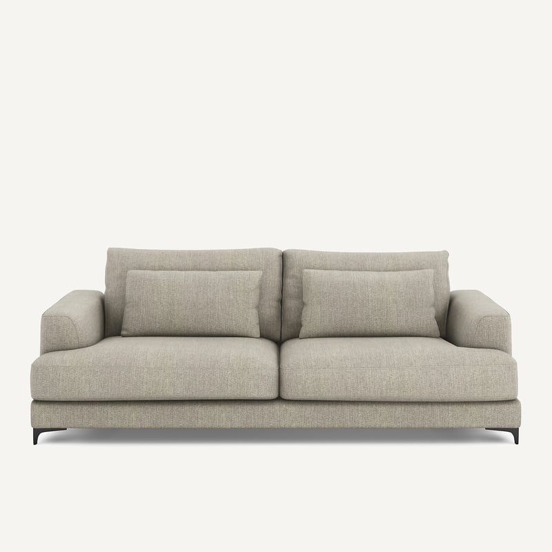 Am.pm 4-sitzer-schlafsofa Marsile, Tweed-optik