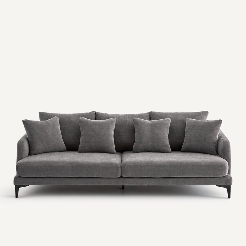 Am.pm X Emmanuel Gallina 3- Oder 4-sitzer-sofa Aus Baumwollpolyester, Moderniste, Design Emmanuel Gallina