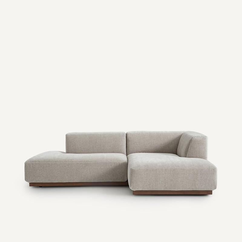 Am.pm Ecksofa Jacopo Mit Ecke Rechts, Chenillesamt