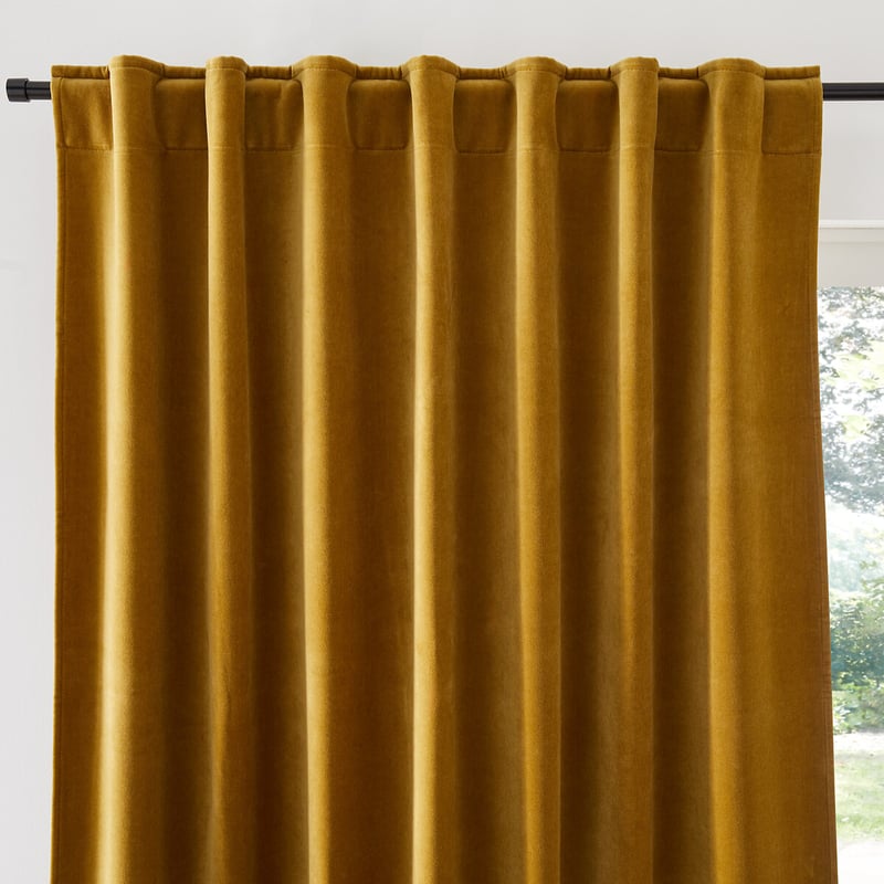 La Redoute Interieurs Thermovorhang Velvet Aus Samt, Verdeckte Schlaufen