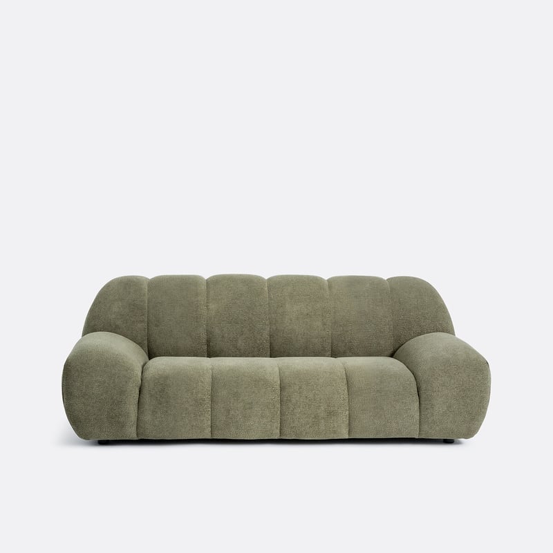 3-sitzer-sofa, Reliefstoff, Nuria