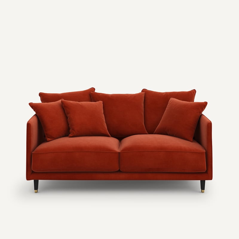 Am.pm Sofa 3p Compact Velours, Lazare