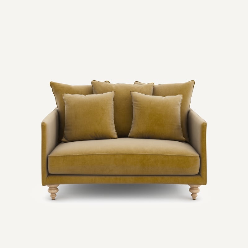 Am.pm 2-sitzer-sofa Aus Samt, Lazare
