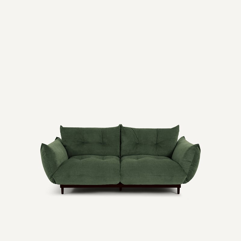 Am.pm Kompaktes Sofa, 3-sitzer, Aus Polyester-mischgewebe, Vitoria