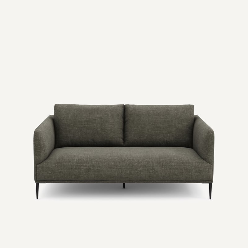 Am.pm X Emmanuel Gallina Kompaktes Sofa Aus Baumwolle Und Leinen, Oscar, Design Emmanuel Gallina