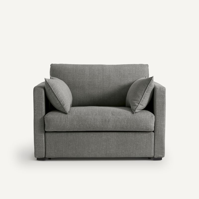 Am.pm 2-sitzer-sofa, Umwandelbar, Aus Baumwolle/leinen, Néo Kinkajou