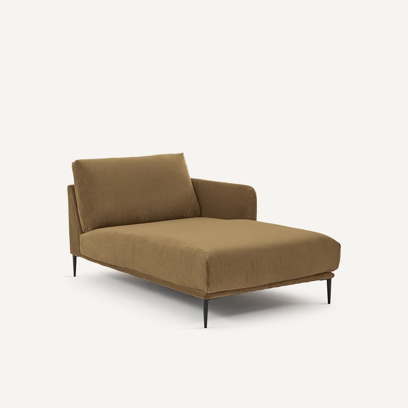 Am.pm X Emmanuel Gallina Chaiselongue Aus Leinenvelours, Oscar