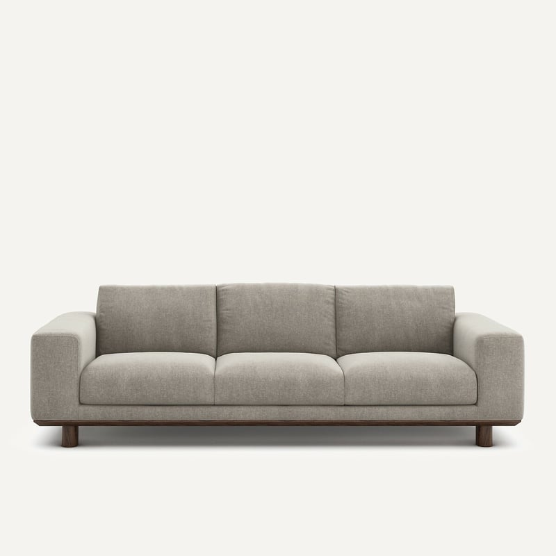 Am.pm Sofa Cerea Aus Chenille-velours