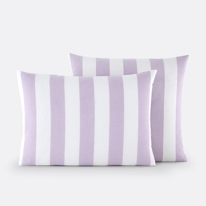 La Redoute Interieurs Kissenbezug Tamori Violet Aus Baumwolle