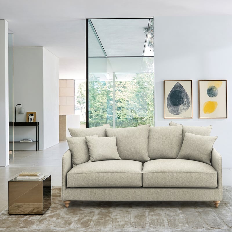 Am.pm Sofa 3p Umwandelbar, Tweed-bezug, Lazare