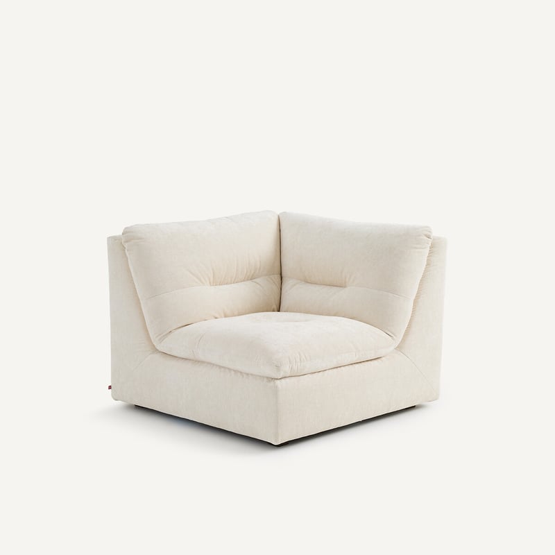 Am.pm Modularer 90°-winkel Aus Chenille-velours, Giuliano