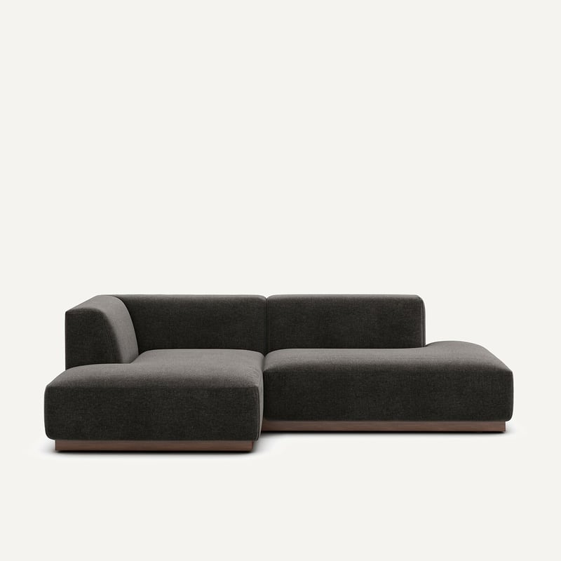 Am.pm Ecksofa Jacopo Mit Ecke Links, Chenillesamt