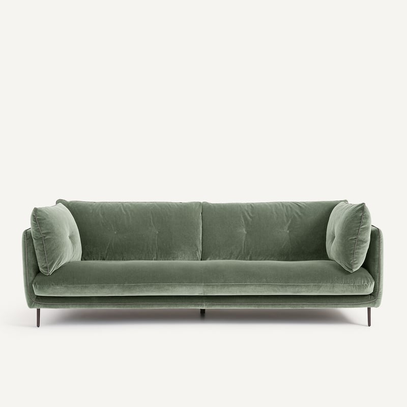 Am.pm Sofa Aus Samt, Botero