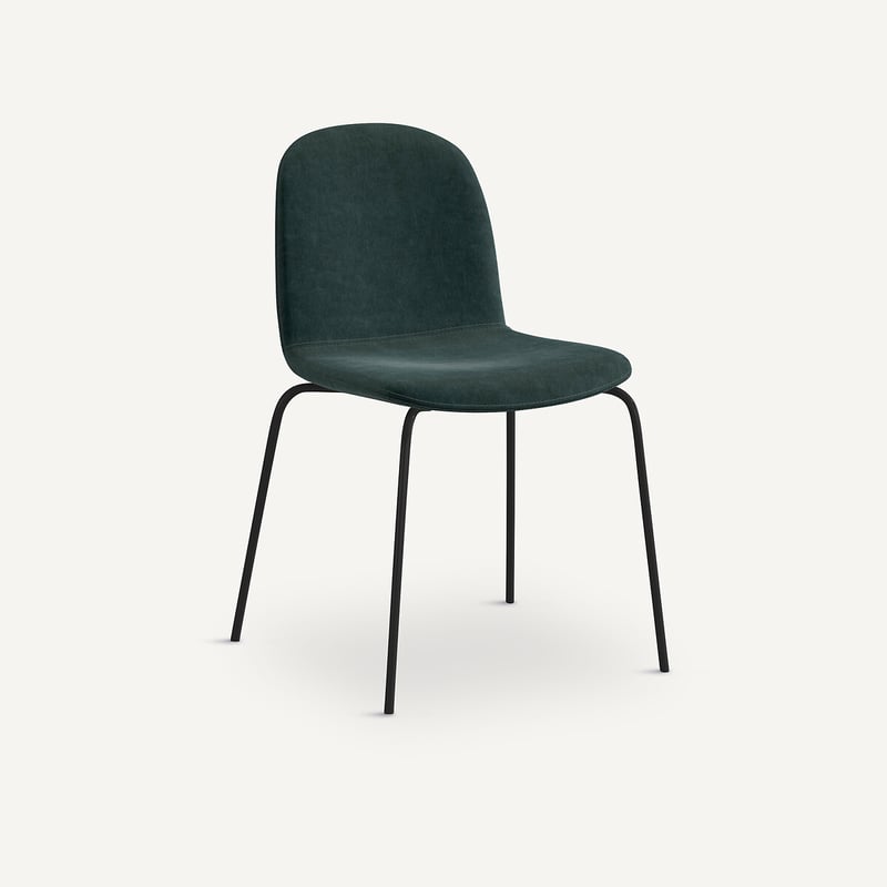 Am.pm Stuhl Mit Samtbezug Tibby