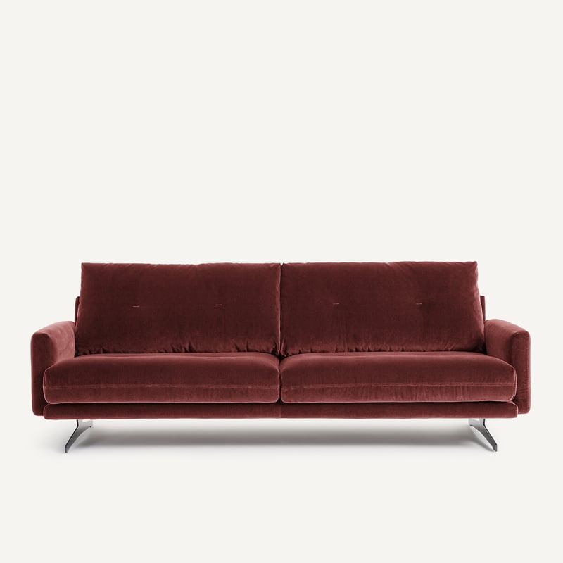 Am.pm Sofa Aus Samt, Delicato