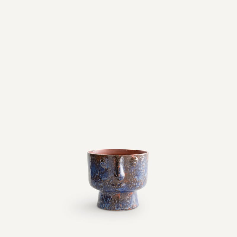 Am.pm Übertopf Lesego, Glasierte Keramik, H. 15 Cm