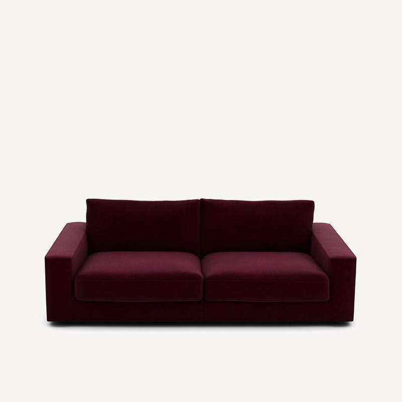 Am.pm 3-sitzer-sofa, Samt, Skander