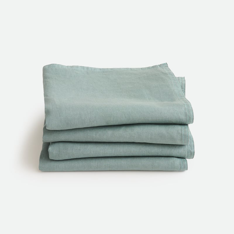 La Redoute Interieurs 4er-pack Servietten Victorine, Gewaschenes Leinen