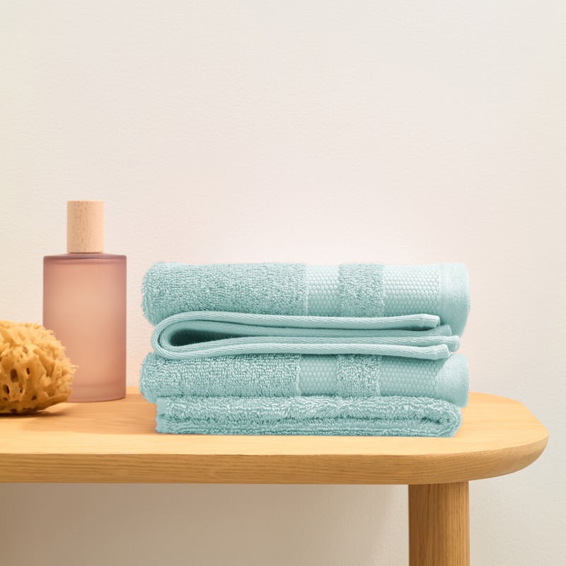 La Redoute Interieurs Set Mit 4 Gästehandtüchern Aus Ägyptischer Baumwolle 600g/m2, Kheops