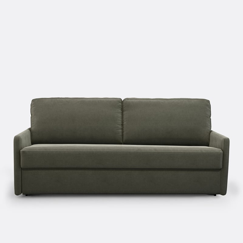 Schlafsofa Aus Velours, 2-, 3- Oder 4-sitzer, Bultex®-komfort, Marta