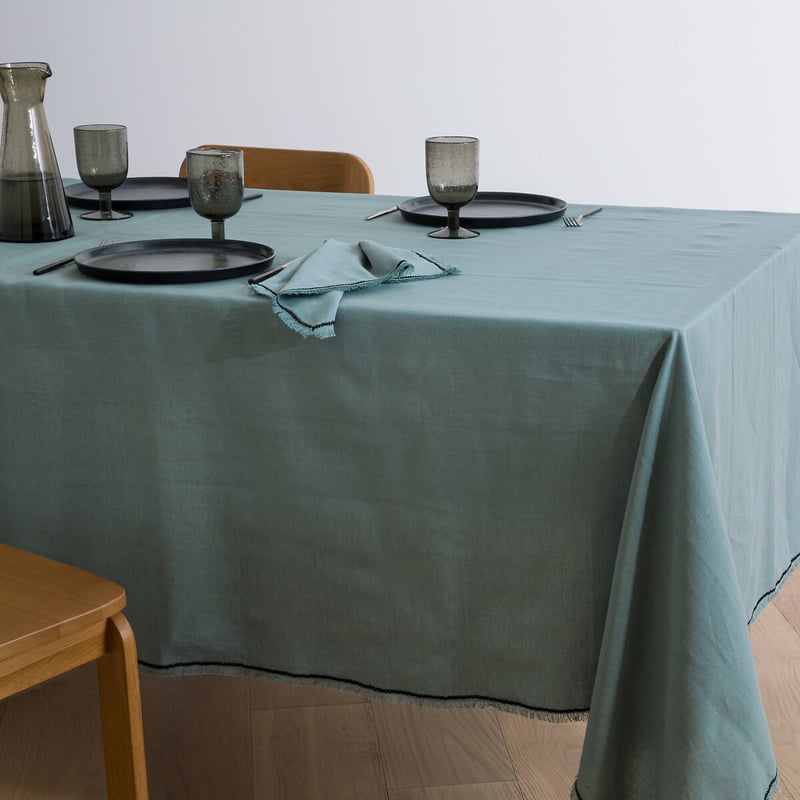La Redoute Interieurs Tischdecke Menorca, Leinen/baumwolle
