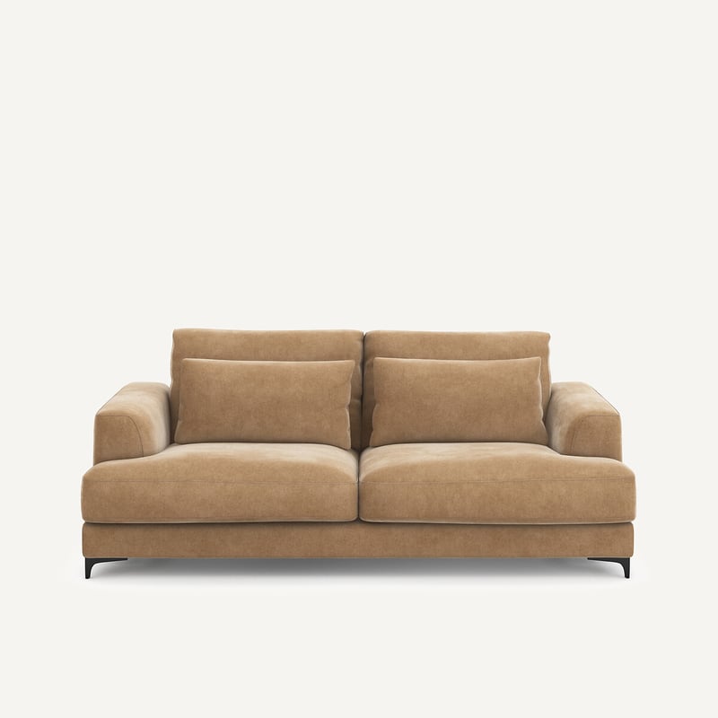 Am.pm 3-sitzer-schlafsofa Marsile, Samt Stonewashed