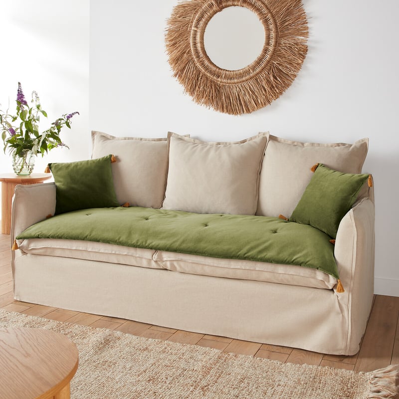 La Redoute Interieurs Sitzpolster Velvet, Samt