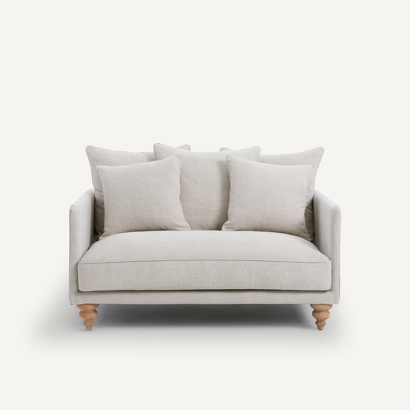 Am.pm 2-sitzer-sofa, Aus Baumwolle Und Leinen, Lazare