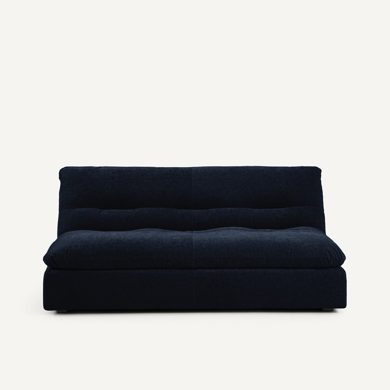 Am.pm 3p-sofa, Modular, Aus Chenille-samt, Giuliano
