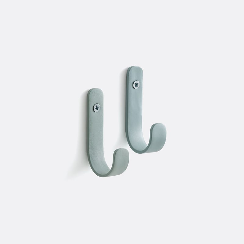 La Redoute Interieurs 2er-set Haken Hiba, Stahl
