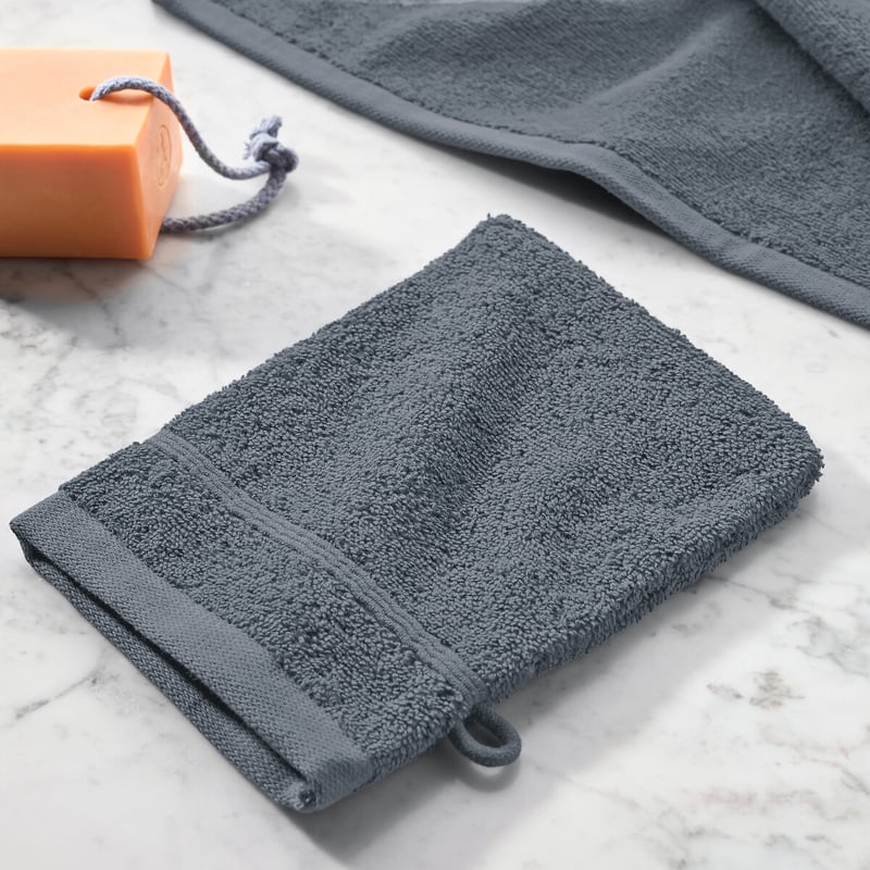 La Redoute Interieurs 4er-pack Waschlappen Zavara, Schlingenfrottee