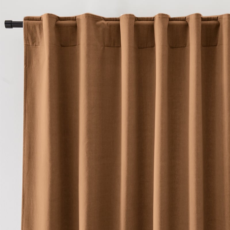 La Redoute Interieurs Vorhang Velvet, Verdeckte Schlaufen, Samt