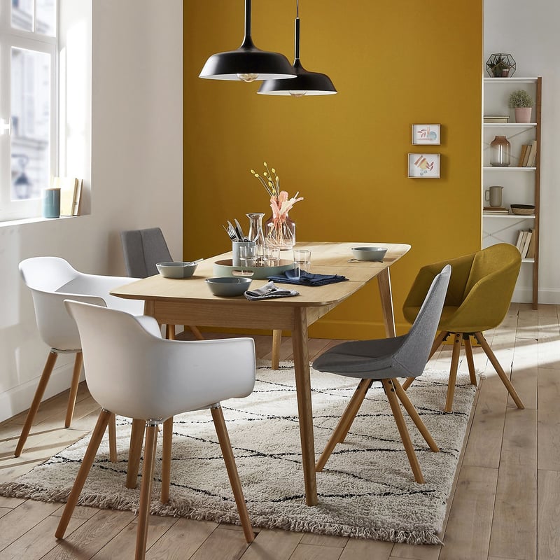 Esstisch, Ausziehbar, Eichenfurnier, 4 Bis 10 Gedecke, Biface