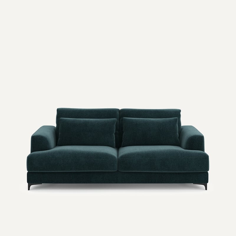 Am.pm 3p-sofa, Umwandelbar, Chenille-velours, Marsile