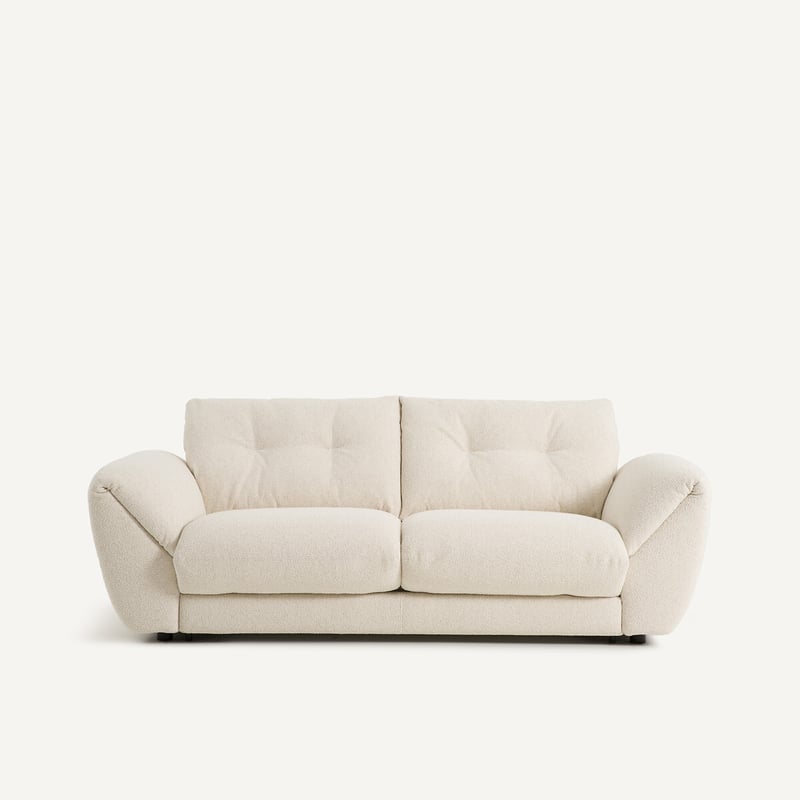 Am.pm Sofa 3p Umwandelbar Bouclé, Edgar