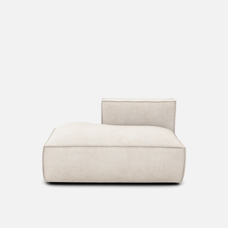 Récamière-element Links Für Modulares Sofa Seven, Cordsamt
