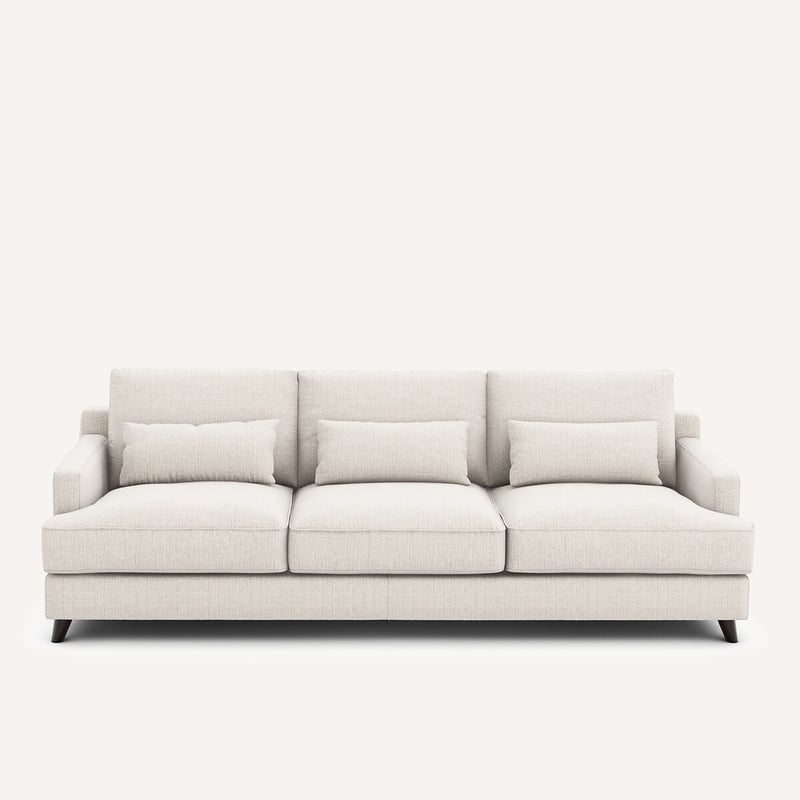 Am.pm 3- Oder 4-sitzer-sofa Aus Jaspé-stoff, Alwine