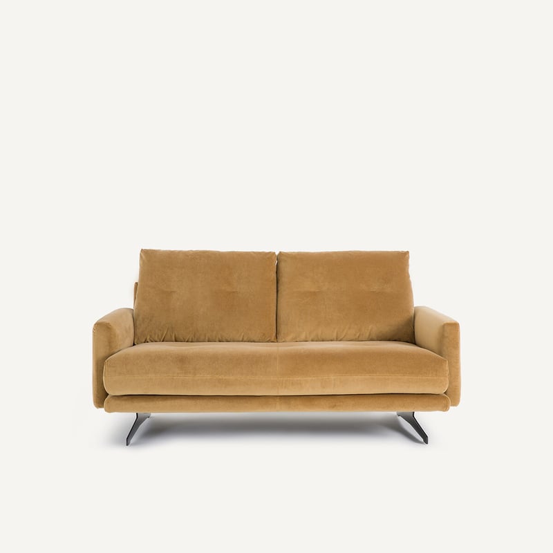 Am.pm 2-sitzer-sofa Aus Leinenvelours, Delicato
