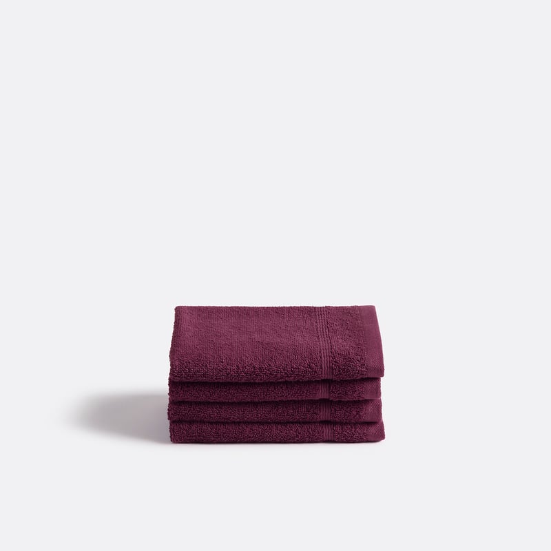 La Redoute Interieurs 4er-pack Gästehandtücher Zavara Aus Frottee, 600 G/m²