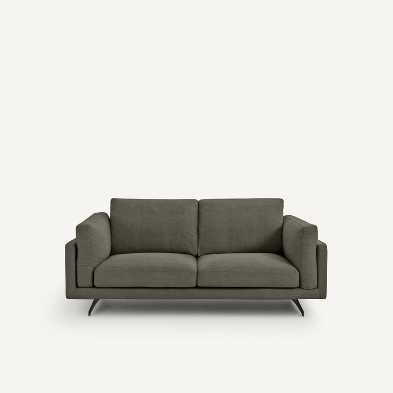 Am.pm 2-sitzer-sofa, Baumwolle Und Leinen, César