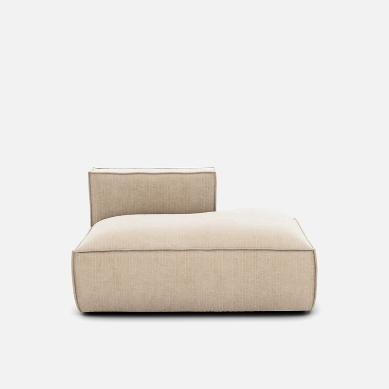 Récamière-element Rechts Für Modulares Sofa Seven, Aus Vintage-cord