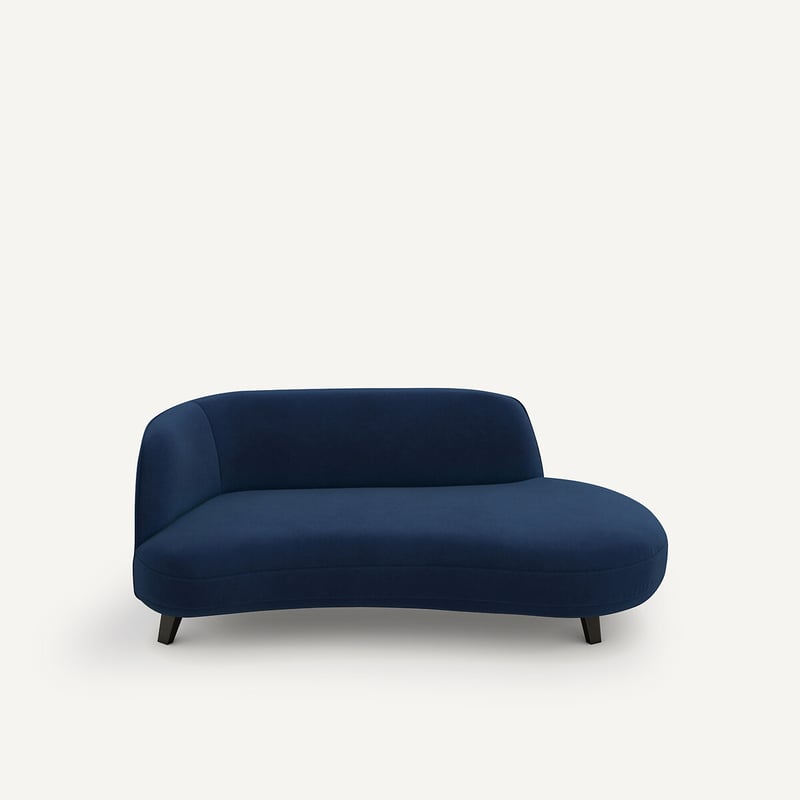 Am.pm X Emmanuel Gallina Dormeuse-sofa, Samt, Rosebury, Design Emmanuel Gallina